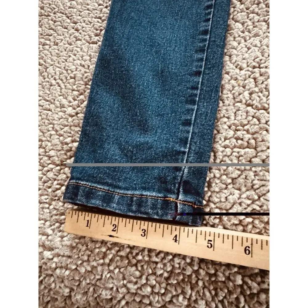 Venus High Waist Double Button Zip Skinny Leg Stretch Jeans Women’s Sz 6